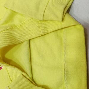 Weekend Girls Yellow Sweatshirt For Ages 7 - 9