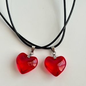 Red Heart Necklace