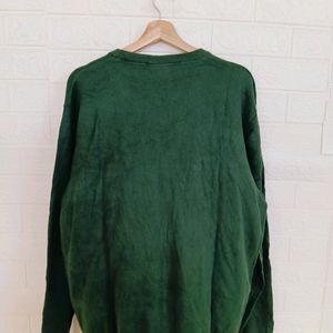 Mens Wool Green Sweater