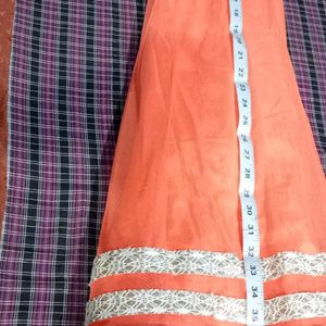 Indo Western Lhnga Choli & Dupatta