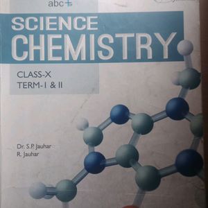 This Is A Class 10 Chemistry Book Scince