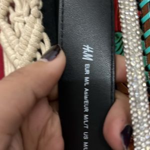 H&M Black Belt