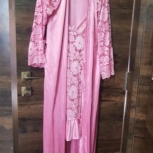 Baby Pink Night Gown