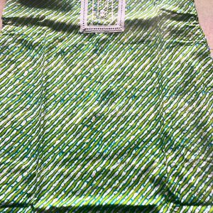 Straight Kurti Green