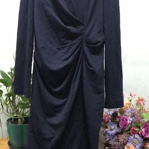 Dark Blue Korean Dress