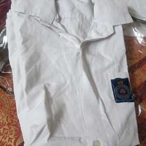 3 White School Shirt