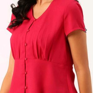 Rose A Line Top