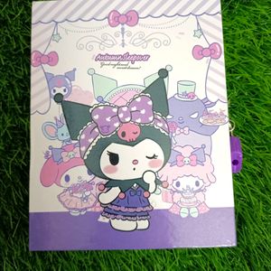 Sanrio Kuromi Lock Diary