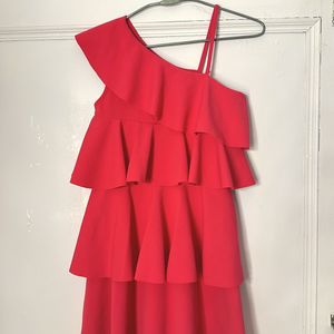 Pink Ruffle Dress