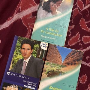 Three Mills And Boon Books