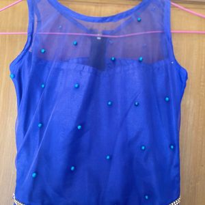 Handstitched Dress For Girls