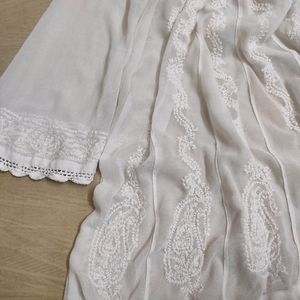 Chikankari White Kurta