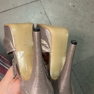 High Heels light copper wedding