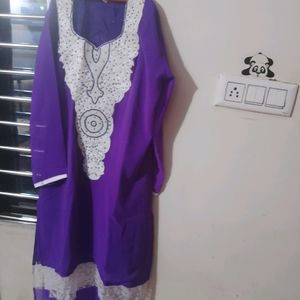 Cotton And Georgette Kurti  Combo 3