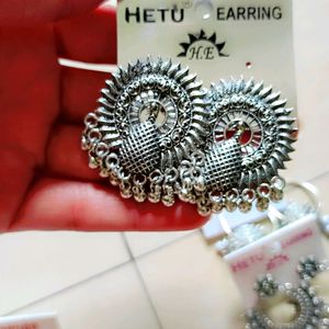 Oxidised Earings Combo