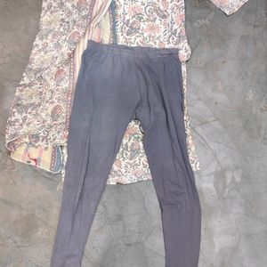 Kurta Leggings With Dupatta Set