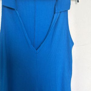 Zara blue mini dress