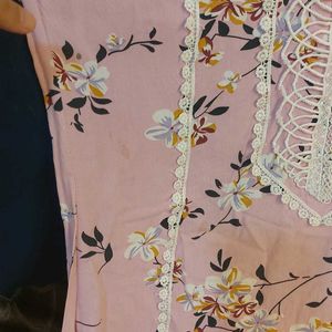 Pink Kurta Palazzo