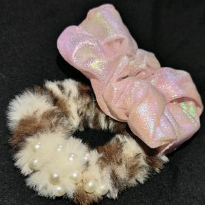 Pack Of 2 Beautiful Scrunchies