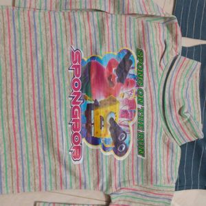 Girls And Boys Tshirt Age 2-3yrs