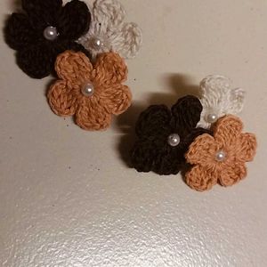 Combo Of 5pairs Crochet Earrings