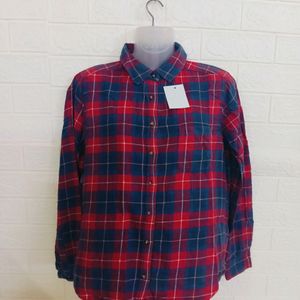 Multicolour Checked Print Shirts