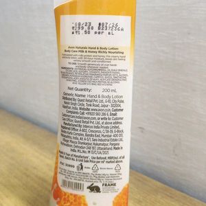 Avon Naturals Milk & Honey Hand & Body Lotion