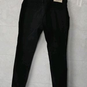 Black Cotton Pant