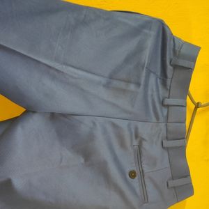 Blue Coloured Tailored Trousers For Boys