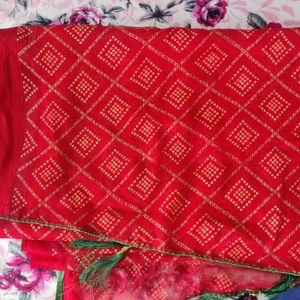 Chunri Work Saree