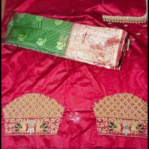 Benerasi Sarees With Work Blouse