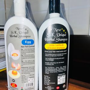 2 Herbal Shampoo Bottle