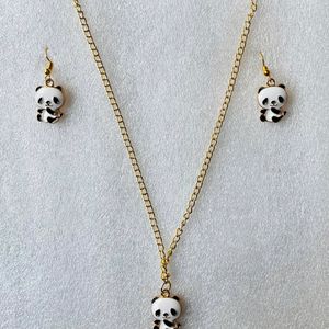 2set Combo Earrings Whit Necklaces