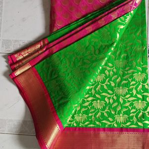 Original Kanchipuram silk saree