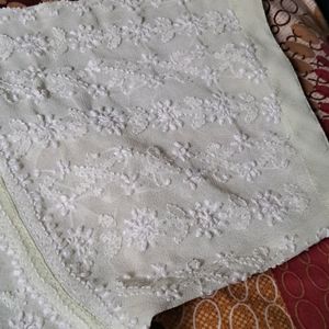 Chikankari Chiffon Short Kurta