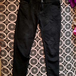 Black Denim Highway Jeans