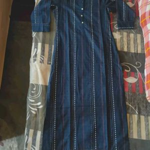 Libas Striped Cotton Kurti (Used)