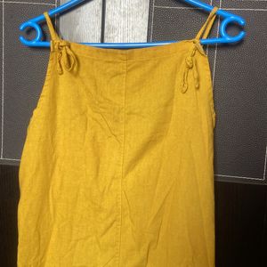 Yellow Casual Dress