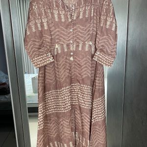 Brown Kurta