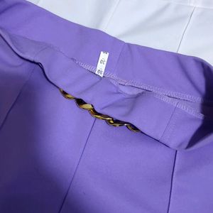 Purple Chain Trousers