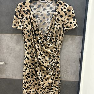 Animal Print Bodycon Dress