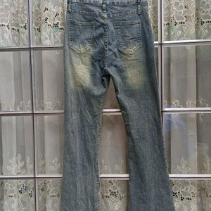 High Waist Vintage Bootcut Jean