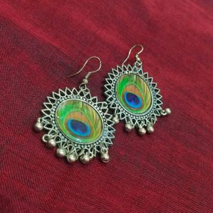 Peacock Earrings