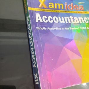 Accountancy Examidea Class 12 Cbse