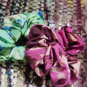 Combo Of Two Scrunchies