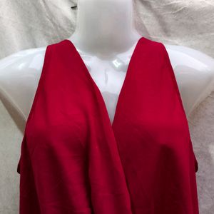 2.9 MAROON SEXY CROP TOP