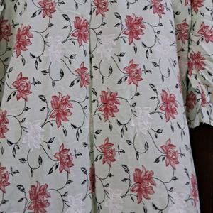 Floral Print Kurti