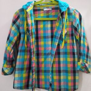 Multicolor Hoodie Shirt