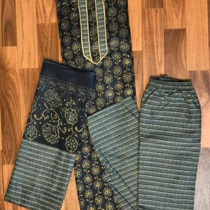 Kurta Pant And Duppata Set