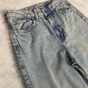 H&M Wide Leg Denim